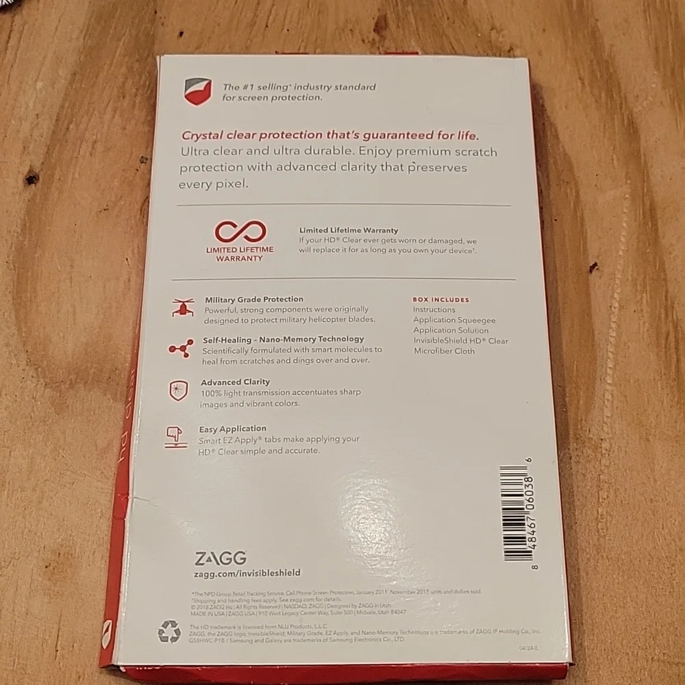 2 NIB Screen Protector for Samsung S9/S8